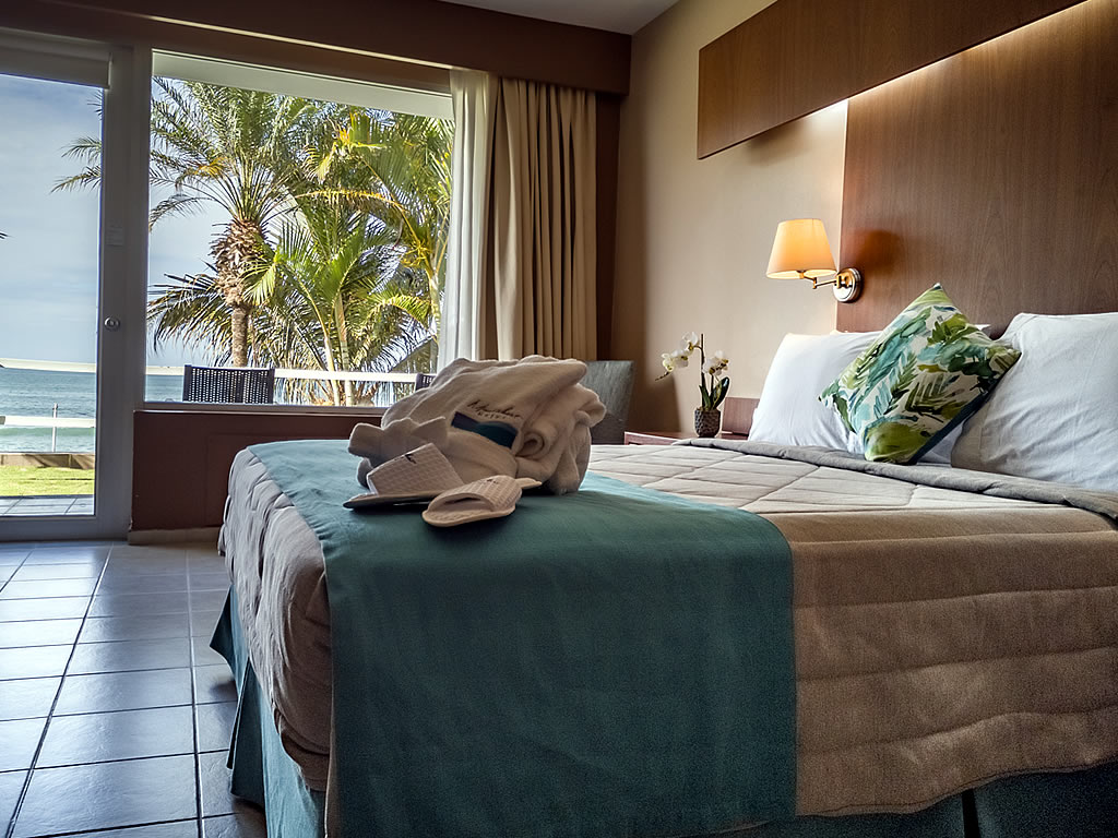 Habitación Deluxe Doble con Vista al Mar y Balcón