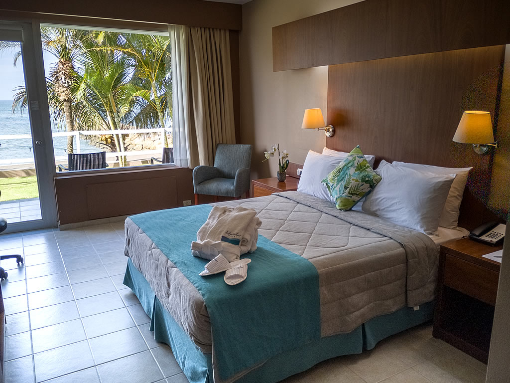 Habitación Deluxe Doble con Vista al Mar y Balcón