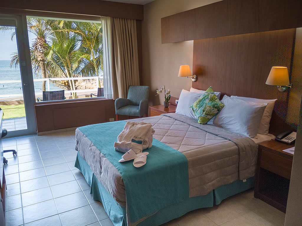 Habitación Deluxe Doble con Vista al Mar y Balcón
